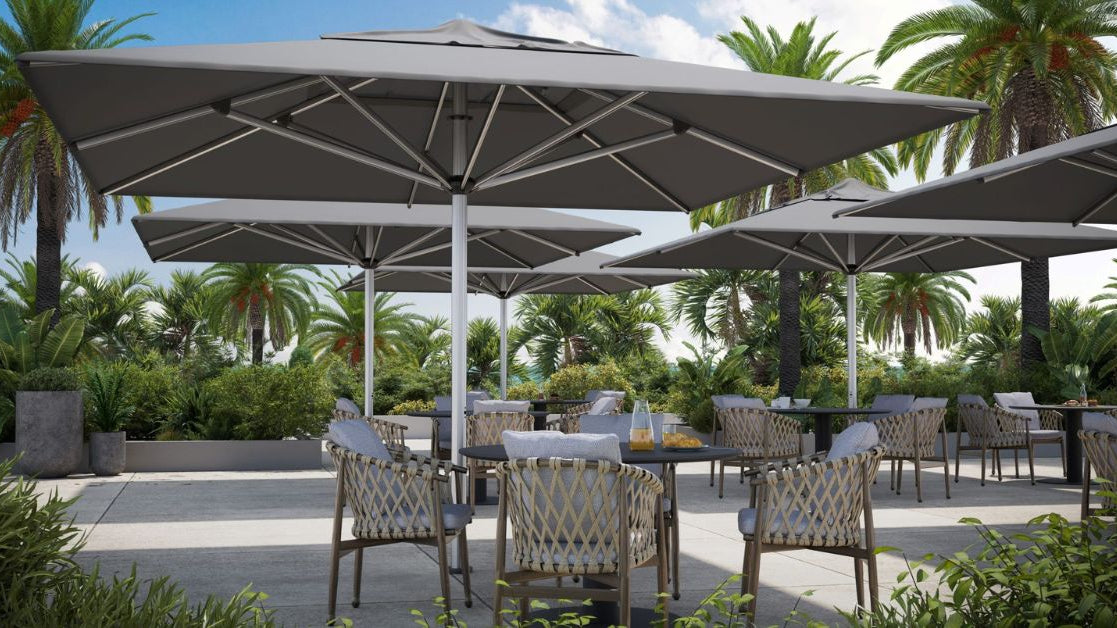 Outdoor shading for Malaysian restaurants and cafes: what works, what fails, and why - Umbrello Malaysia