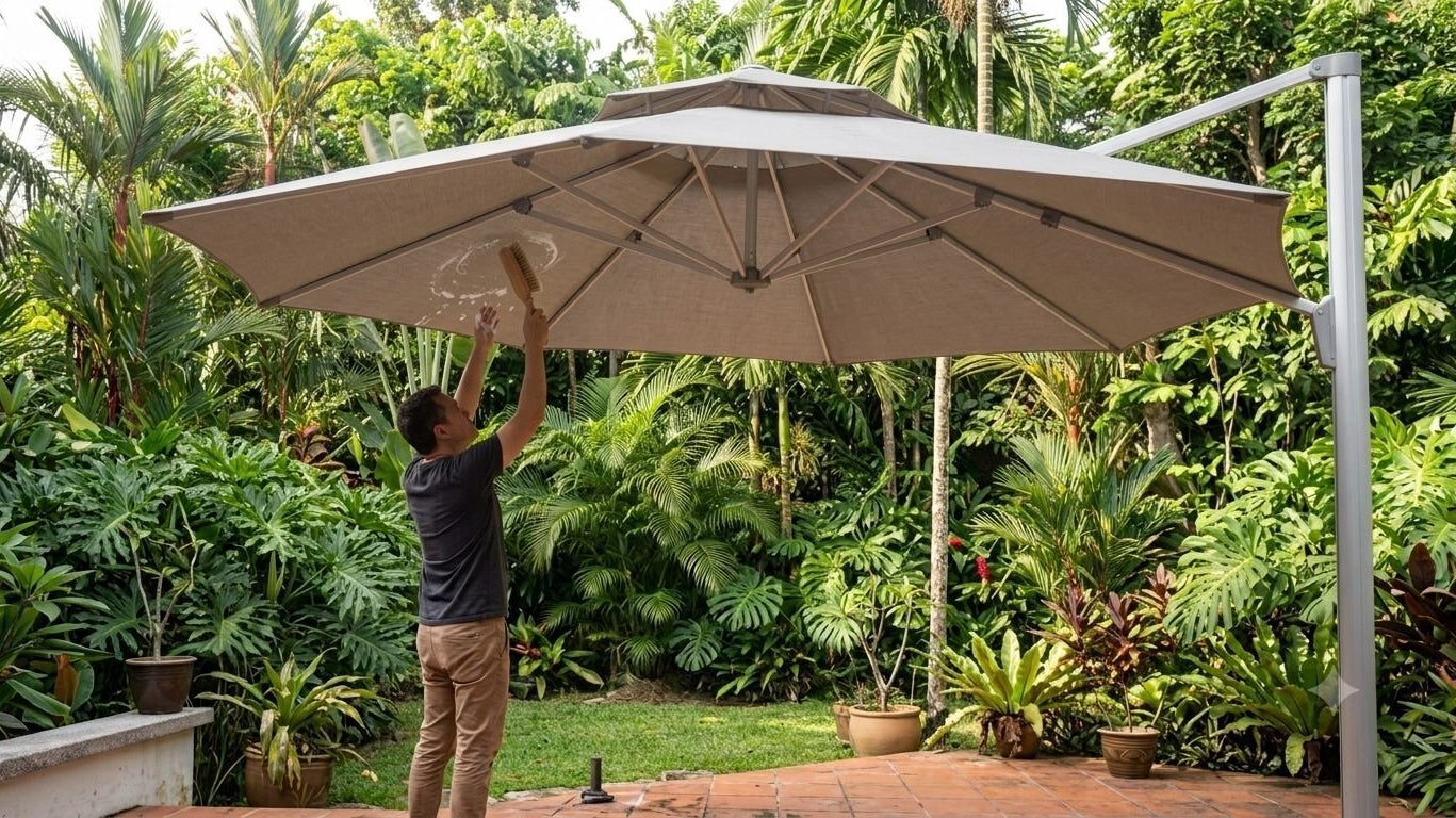 How to maintain your outdoor umbrella through a Malaysian monsoon season - Umbrello Malaysia