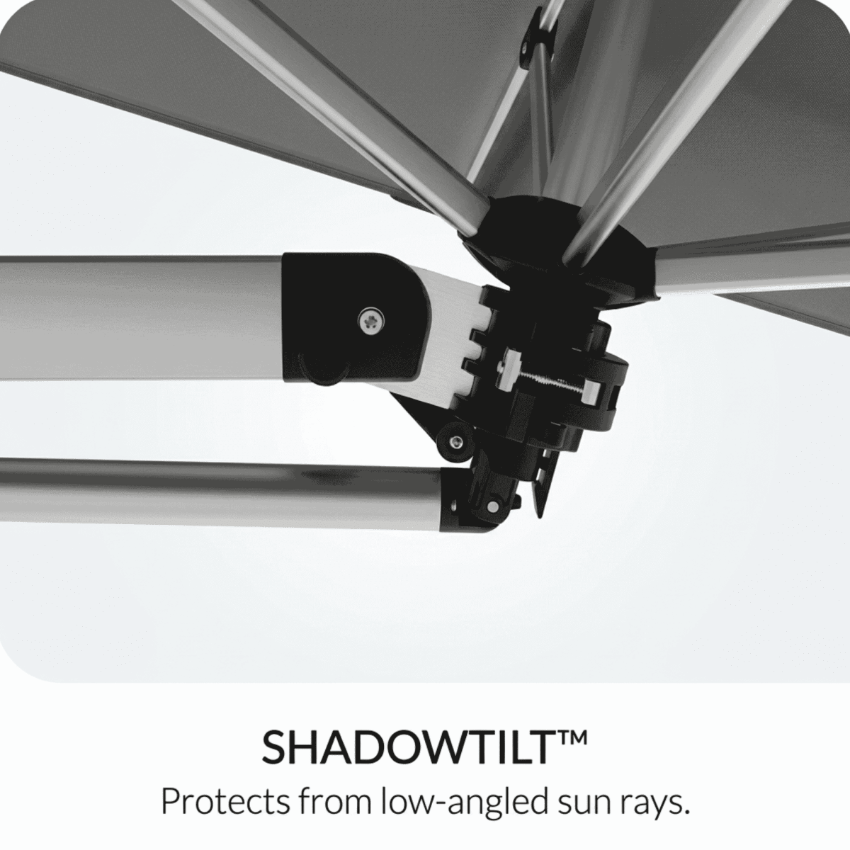 Shadowspec Shadowtilt protects from low angled sun rays
