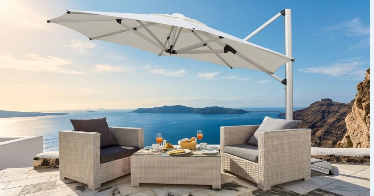 The complete guide to cantilever outdoor umbrellas in Malaysia - Umbrello Malaysia