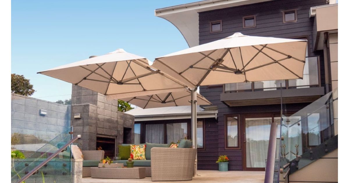 Outdoor umbrellas for Malaysian homes: a residential buyer's guide - Umbrello Malaysia