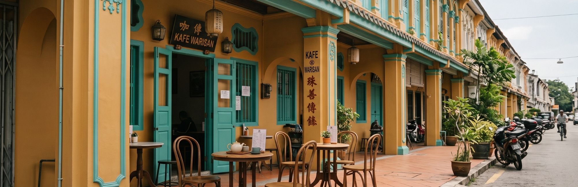 Shading a heritage shop-house terrace: design constraints and the right specification - Umbrello Malaysia