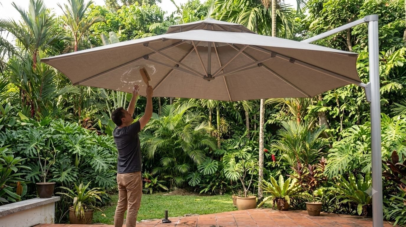 How to maintain your outdoor umbrella through a Malaysian monsoon season - Umbrello Malaysia