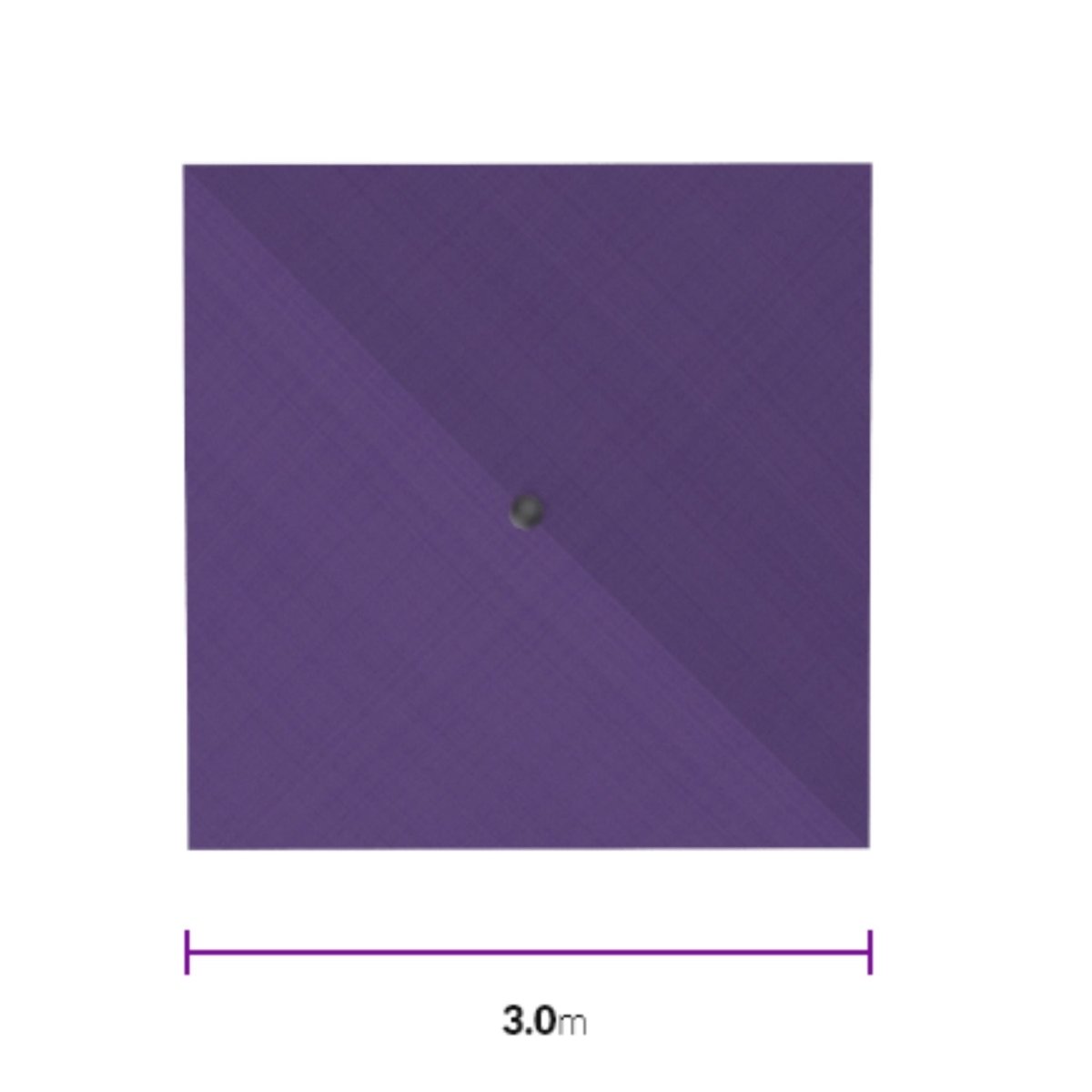 Shadowspec - Oasis™ Cafe and Resort Center Pole Umbrella - Square Canopy - Umbrello Malaysia
