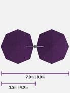 Shadowspec - Unity™ Duo Multi-Canopy Cantilever Umbrella - Umbrello Malaysia