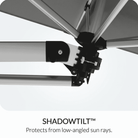 Shadowspec Shadowtilt protects from low angled sun rays